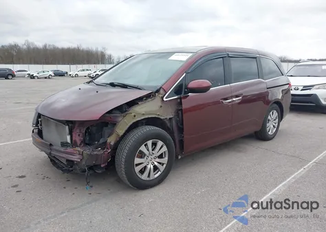 2016 Honda Odyssey Ex-L from USA, damaged, VIN 5FNRL5H65GB125432